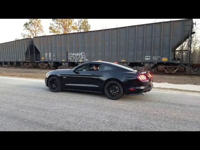 2017 mustang gt line lock burnout.