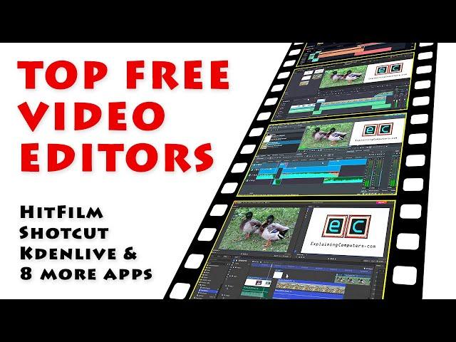 Top Free Video Editors 2023