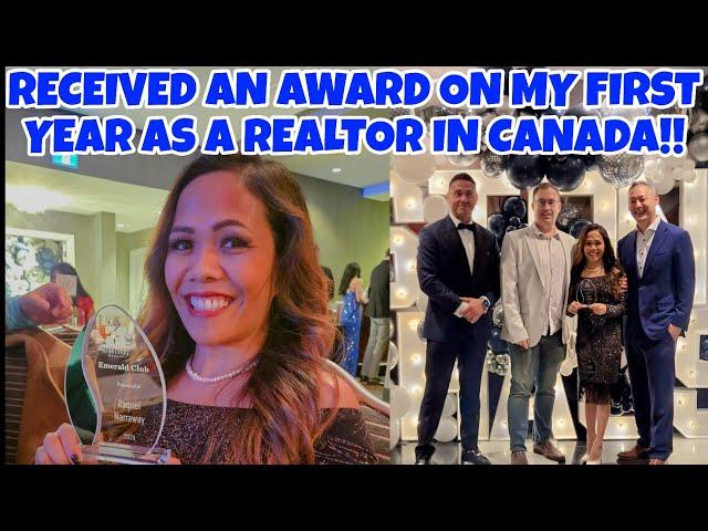 NAKAKAPROUD! MAY AWARD NA NATANGGAP AS A REALTOR SA CANADA | FILIPINA CANADIAN FAMILY | Racz Kelly