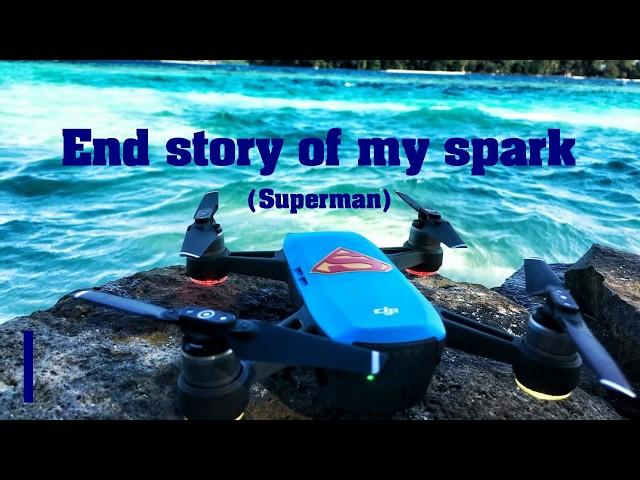 DJI Spark fallin to the sea with FCC mode