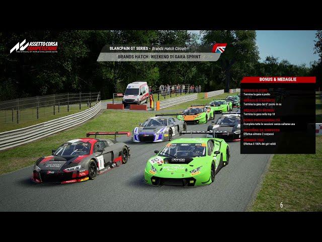 Assetto Corsa Competizione 2020 12 21 modalita' carriera circuito di zoldel gara 1 xbox series x gam