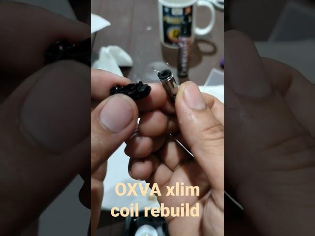 OXVA XLIM RECOIL REBUILD #oxva #xlim #tutorial #rebuild you #youtube #welcometomyyoutubechannel