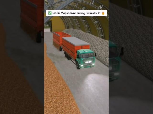 FS25: Сбор Моркови и Большие Продажи! #fs25 #farmingsimulator25 #фс25 #камаз #морковка #pcgaming