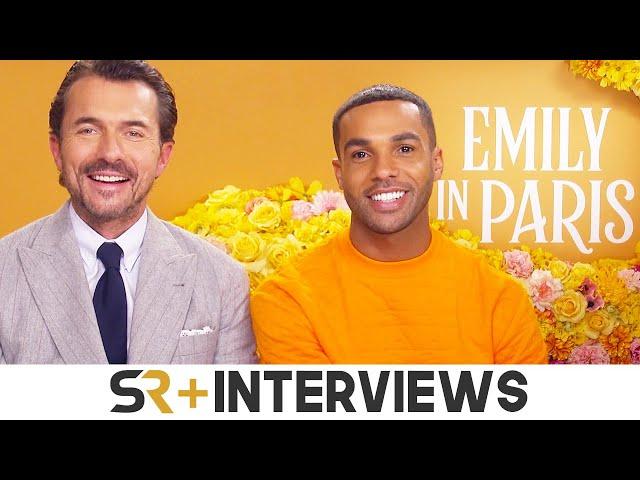 Lucien Laviscount & William Abadie Talk Emily In Paris Season 3