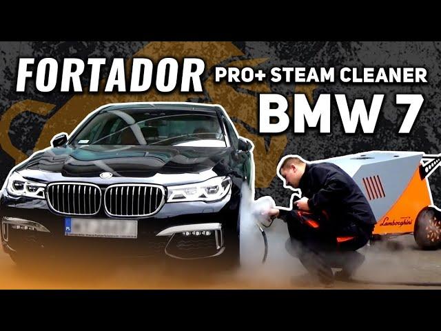 Fortador Pro+ Transforms BMW 7 Series - Unleashing Steam Power || #carwash #detailing