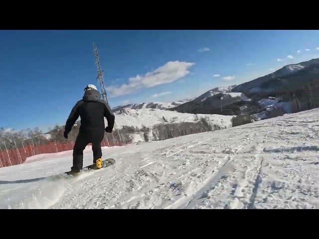 Абзаково перед закатом, синяя...