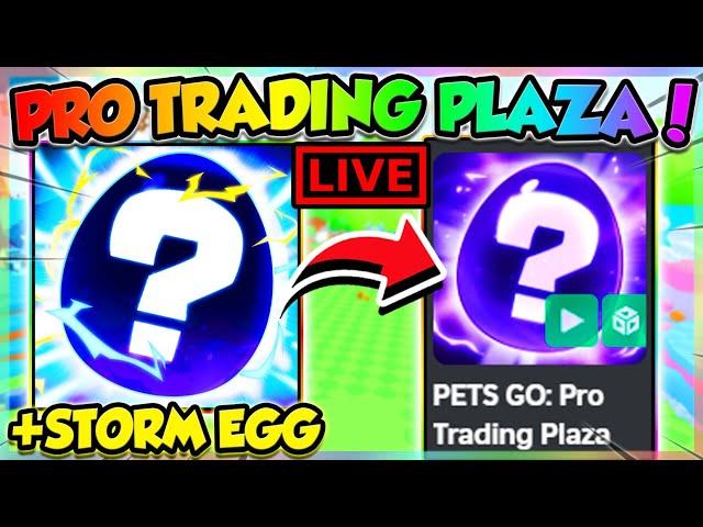 (LIVE) PRO TRADING PLAZA & MORE in PETS GO UPDATE!! (Roblox)