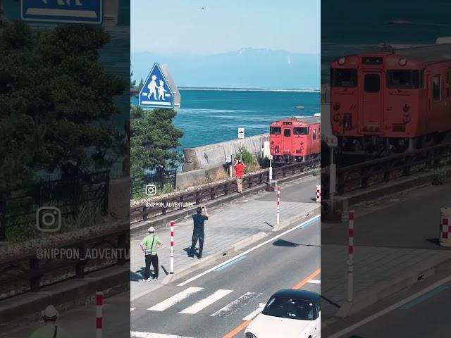 Amaharashi Coast, Takaoka, Toyama, Japan. #japan #travel #toyama #summer #train #nature