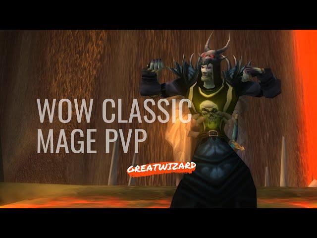 GREATWIZARD 4  INSANE WOW CLASSIC MAGE PVP