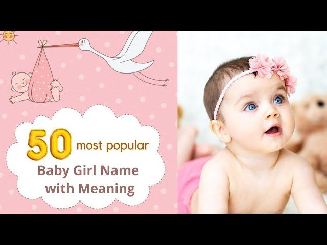 50 Hindu Baby Girl Names with Meanings | Unique Baby Girl Names| Baby Girl Names 2023|Names for Girl