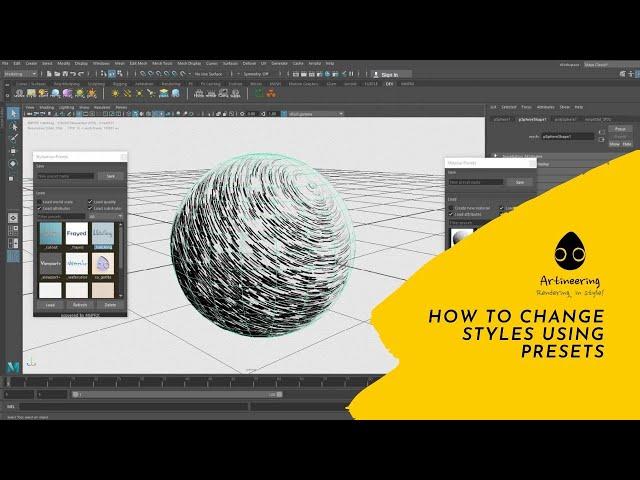 MNPRX Tutorial: How to Change Styles Using Presets