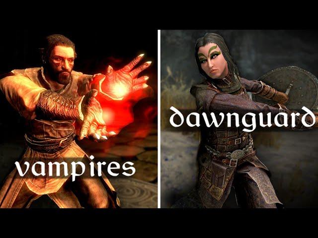 Who Should You REALLY Side With - Vampires or Dawnguard in Skyrim SE