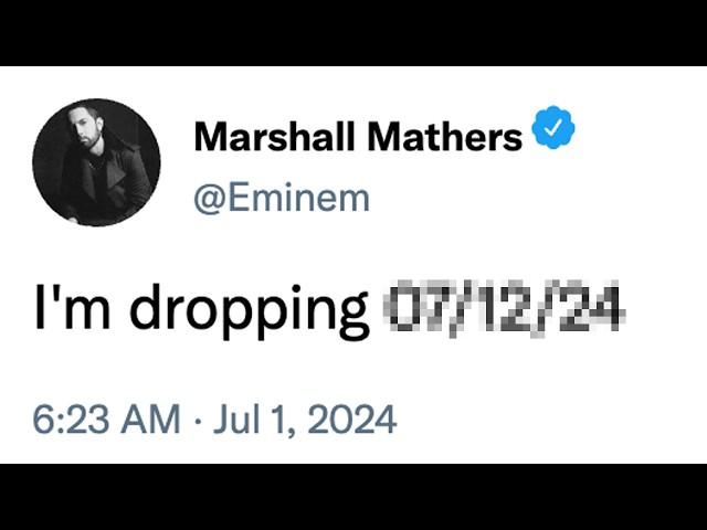 HUGE EMINEM LEAK AND ALBUM DATE