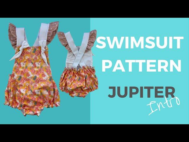 Baby swimsuit pattern Jupiter Intro by Bikini Design Club * DIY BIKINI