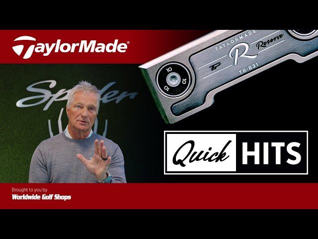 QUICK HITS: TaylorMade's Bill Price | TP Reserve Putters