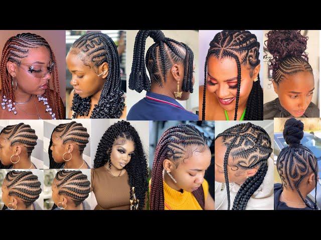 Classy & Stylish Braids Hairstyles for Black Women~Best Braiding Hairstyles 2024