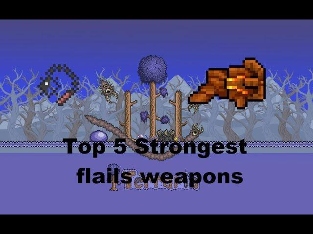 Top 5 flails in terraria 1 3