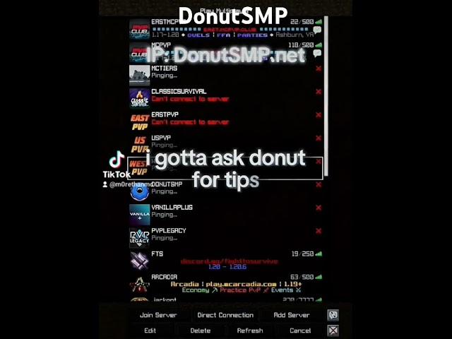Donut SMP #minecraft #shorts
