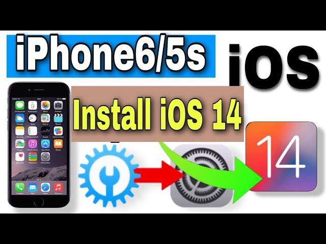 install iOS 14 on iPhone6 and 5s? .#Howtoinstallios14 iPhone6/5/5s.#apple#ios14