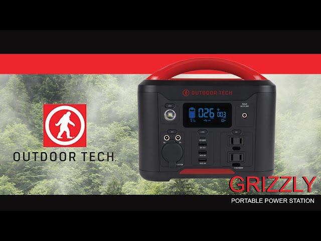 Outdoor Tech GRIZZLY PORTABLE POWER STATION Unboxing