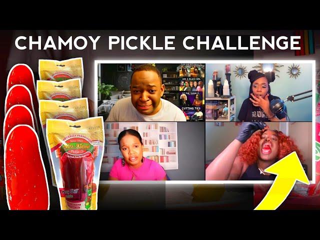 Chamoy Pickle Challenge Vs Homeroom With Smooth Podcast