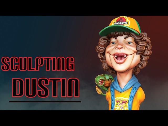 Sculpting Dustin From Stranger Things - ZBrush Timelapse