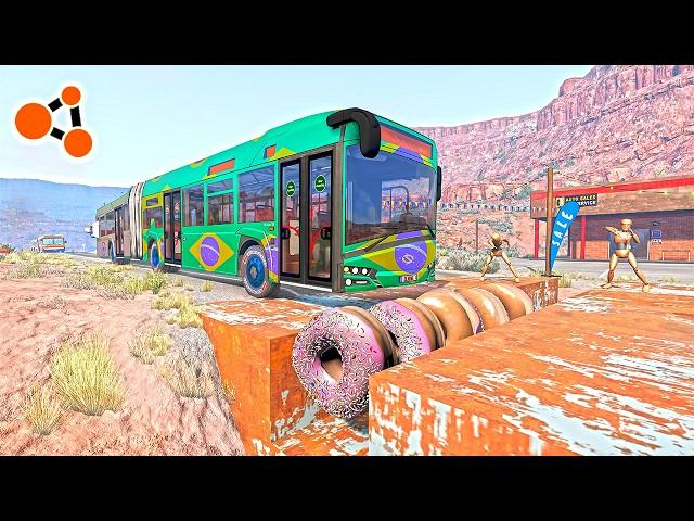 Cars VS Spinning Wheel  BeamNG.drive | Beamng Crashes TV