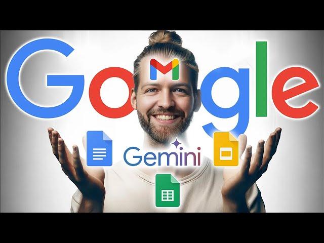 How To Use Gemini AI with Google Workspace - Gmail AI, Docs AI, Sheets AI...