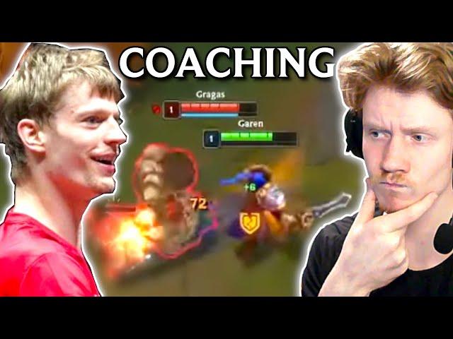 Coaching an Olympian athlete on Garen :D