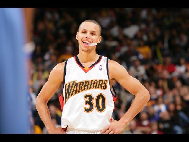 Stephen Curry's First NBA Game!