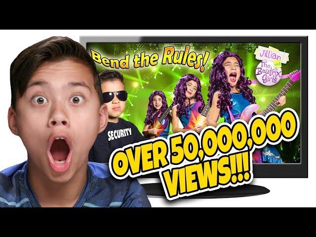 KIDS REACT TO BEND THE RULES!!! Most Popular Video on JillianTubeHD! Over 50 Million Views! #4