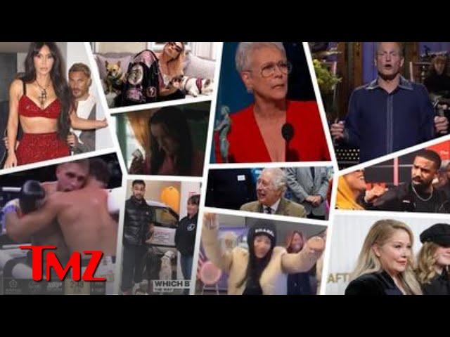 Kim K Struggling in Skintight Dress & Jamie Lee Curtis on NEPO Baby Label | TMZ TV Full Ep - 2/27/23