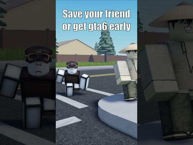 Saving your Friend | Roblox Moon Animation #shorts