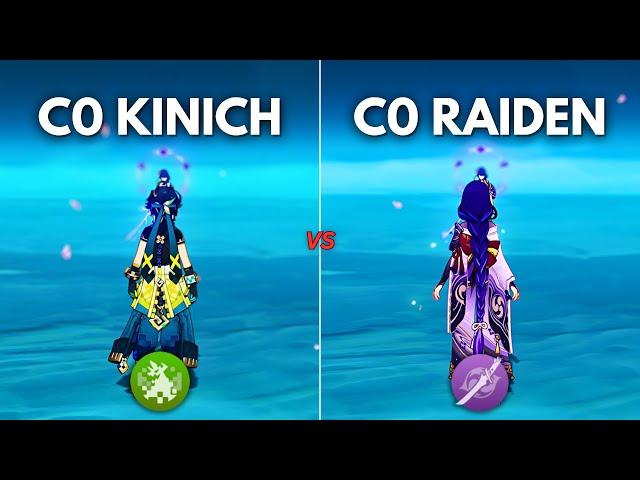 Who to Pull ?? C0 Kinich vs Raiden !! [ Genshin Impact ]