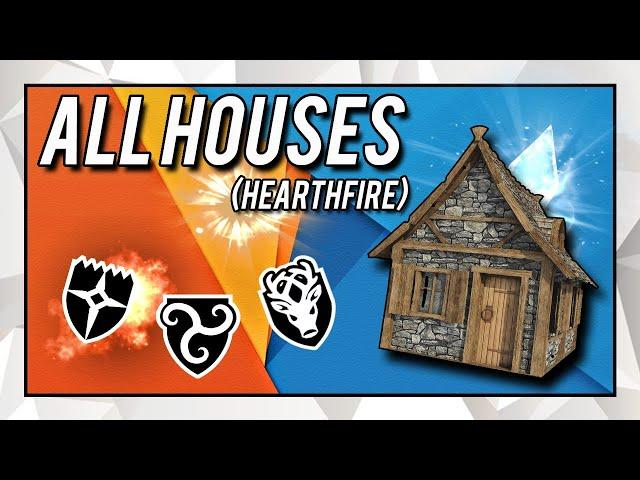 Skyrim Remastered: All 3 Hearthfire Houses | Prices, How To Get, Walkthrough |