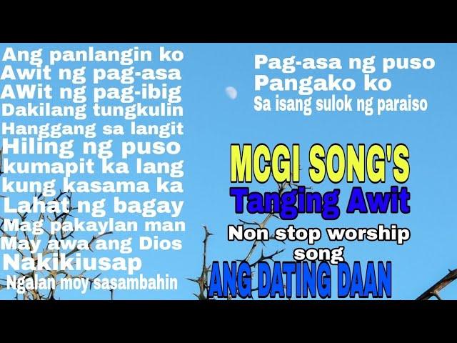 #Juancho Guieb Vlog #compilation of MCGI song#Tanging awit