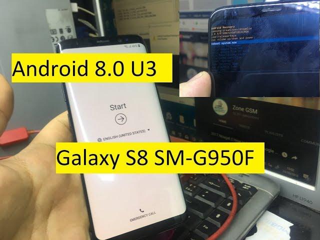 BYPASS GOOGLE Account (FRP) on Samsung Galaxy S8 SM-G950F Remove Frp G950F Android 8.0 U3