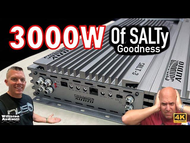 Sundown Audio SALT 3 Amp Dyno Test 3000W [4K]