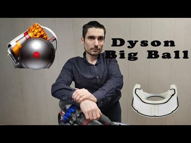 Dyson Big Ball замена Hepa фильтра.