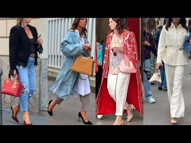 ITALIAN UNIQUE FALL STREET STYLE | THE ELEGANCE OF MILAN FASHION WEEK