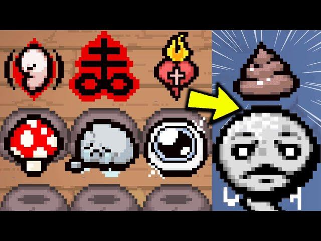 How I Beat Isaac With ONLY Quality 0 Items: