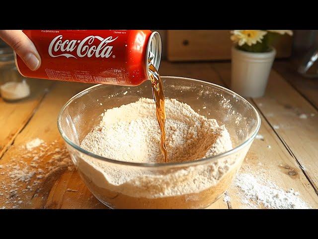 Einfach Coca-Cola zum Mehl geben und fertig ist das Brot! Die Methode, die alle Bäcker verheimlichen
