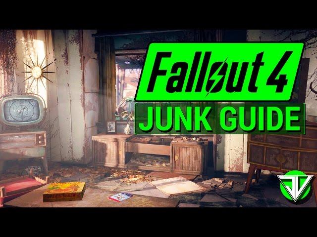 FALLOUT 4: The ULTIMATE Junk Collecting Guide! (What You Should Pick Up in the Wasteland)