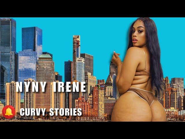 Nyny Irene  plus size wiki-curvy model bio & Try on haul-Body Positive