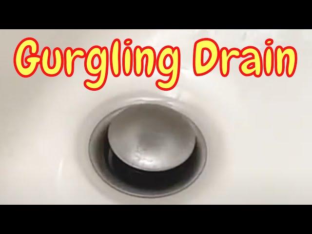 Let's Fix a Gurgling Drain w/ Hot Water, Baking Soda, and Vinegar | Basic Life Skills