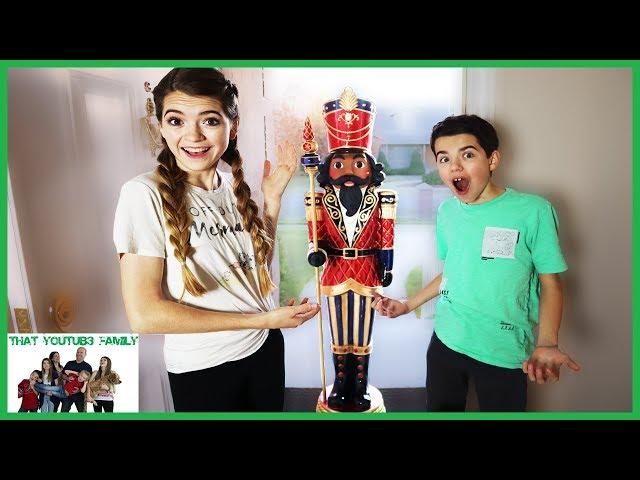 The Toy Collector Part 1 - Mysterious Surprise Nutcracker / That YouTub3 Family I Family Channel