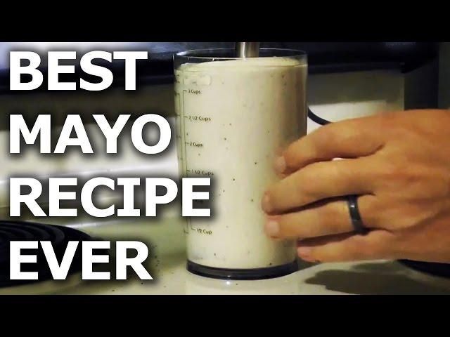 BEST Mayonnaise Recipe EVER! - How to Make Homemade Mayo - BroBryceCooks