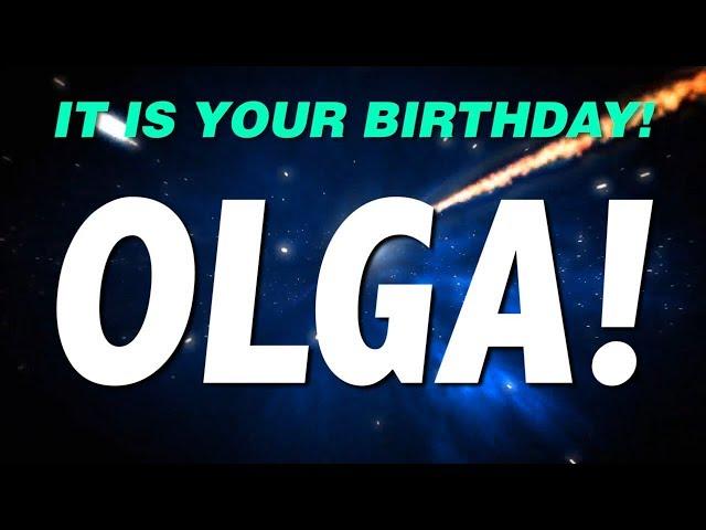 HAPPY BIRTHDAY OLGA! This is your gift.