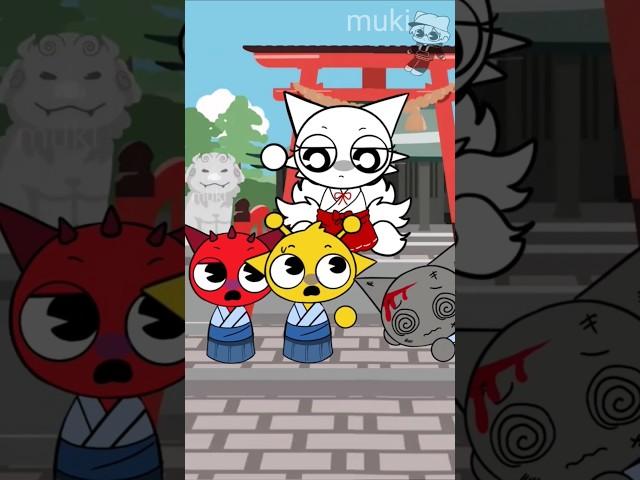 Gray! Save Wenda,the nine tailed fox! Sprunki animation story incredibox