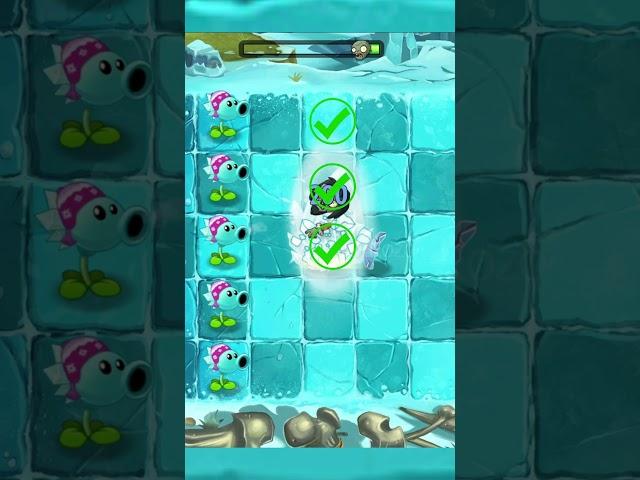 PvZ 2 - Snow Pea Level Max Vs Level of  Sloth Gargantuar Zombie Team